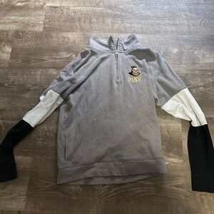 PINK Victoria's Secret Gray and Black Jacket